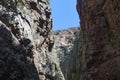 View of Bidda Mores canyon Royalty Free Stock Photo