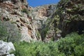 View of Bidda Mores canyon Royalty Free Stock Photo