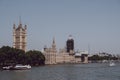 View of Big Ben in scaffolding, London, UK Royalty Free Stock Photo