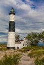 Big Sable Lighthouse, Ludington State Park, Michigan Royalty Free Stock Photo