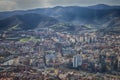 View of Bilbao from Artxanda mountain Royalty Free Stock Photo