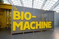 View of Bio Machine exhibit inside Montreal Biodome. Royalty Free Stock Photo