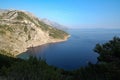 View of Biokovo mountains in Croatia Royalty Free Stock Photo