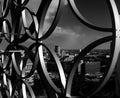 A view of Birmingham from the new modern Libary Royalty Free Stock Photo