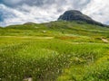 View of Bitihorn mountain in Norway