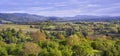 View of the Black Forest from Sinzheim near Baden Baden to Neuweier, Varnhalt, Buehler valley, Baden Wuerttemberg, Germany, Europe