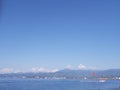 View of the Black Sea on a cloudless day