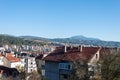 View of the Blagoevgrad city Royalty Free Stock Photo