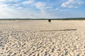 View of Bledow Desert in southern Poland