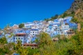 View of the blue city of Chefchaouen Morocco Royalty Free Stock Photo