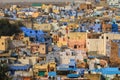 View of blue city  in Jodhpur, Rajasthan, India Royalty Free Stock Photo