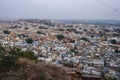 View at the blue city Jodhpur, Rajasthan, India Royalty Free Stock Photo