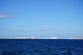 View of the Blue Lagoon and ferries to Gozo. Cirkewwa, Mellieha, Malta Royalty Free Stock Photo