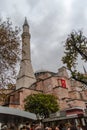 View on The Blue Mosque, (Sultanahmet Camii), Istanbul Royalty Free Stock Photo