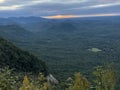 View of the Blue Ridge Mountains from Pretty Place Chapel, Cleveland, South Carolina