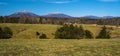 View of the Blue Ridge Mountains in the Winter