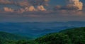 View from Blue Ridge Parkway Linn Cove Viaduct Royalty Free Stock Photo