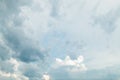 View of the blue sky and clouds