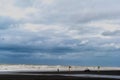 View of the blue sky and sea