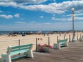 View From Boardwalk Royalty Free Stock Photo