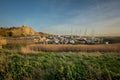 Boats anchored at the Marina Weston Super Mare Somerset  UK Royalty Free Stock Photo