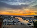 Beautiful coastal view in Santa Nicola l`Arena