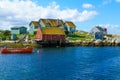 The fishing village Peggys Cove