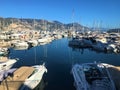 Marina in Saint Jean Cap Ferrat, France Royalty Free Stock Photo