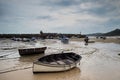 Boats in St. Ives, Cornwall, England, Europe Royalty Free Stock Photo
