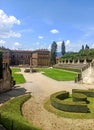 View from the Boboli Garden to the Pitti Palace, Florence.  Italy Royalty Free Stock Photo