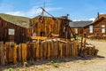 View of the Bodie, ghost town. Bodie State Historic Park, California, USA Royalty Free Stock Photo