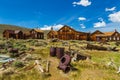 View of the Bodie, ghost town. Bodie State Historic Park, California, USA Royalty Free Stock Photo