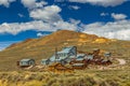 View of the Bodie, ghost town. Bodie State Historic Park, California, USA Royalty Free Stock Photo