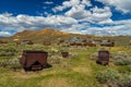 View of the Bodie, ghost town. Bodie State Historic Park, California, USA