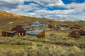 View of the Bodie, ghost town. Bodie State Historic Park, California, USA Royalty Free Stock Photo