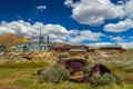 View of the Bodie, ghost town. Bodie State Historic Park, California, USA