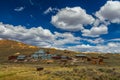 View of the Bodie, ghost town. Bodie State Historic Park, California, USA Royalty Free Stock Photo