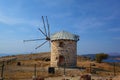 View of Bodrum and old Windmill, Mugla, Turkey Royalty Free Stock Photo
