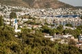 View of Bodrum Town and Marina from Antique Theatre