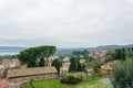 View of Bolsena, Italy with Lake Bolsena in the Background Royalty Free Stock Photo