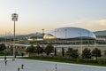 View of Bolshoy Ice Dome built for Winter Olympic Games 2014