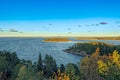 View from Bomarsundholmen, Aland, Finland Royalty Free Stock Photo