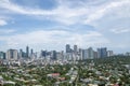 View of Bonifacio Global City Skyline from far