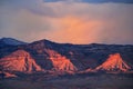 View of Book Cliffs from Colorado National Monument, Grand Junction, USA Royalty Free Stock Photo