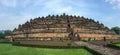 View of the Borobudur temple, Indonesia