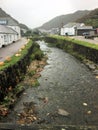 A view of Boscastle in Cornwall