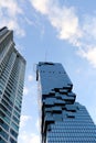 View from the bottom of Mahanakhon building.