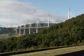Viaduc of Millau in France Royalty Free Stock Photo