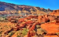 View of Bou Tharar village. Morocco, the Valley of Roses Royalty Free Stock Photo