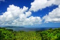 View of Bouma National Heritage Park and Somosomo strait on Taveuni Island, Fiji